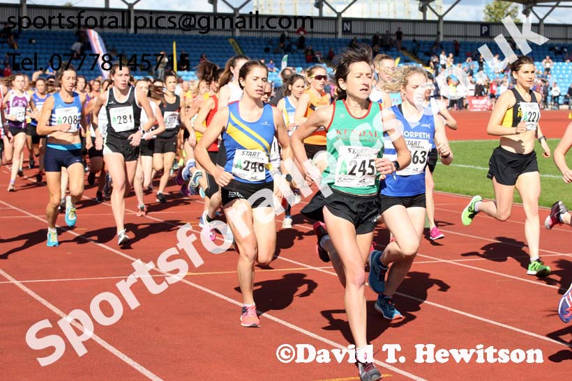 Senior womens Northern 4 Stage Road Relay, SportsCity, Manchester. Photo: David T. Hewitson/Sports for All Pics
